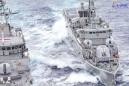 การฝึกปฏิบัติการร่วมของเรือและอากาศยาน กลางทะเลอันดามัน โดยทัพเรือภาคที่ 3