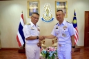 ผู้บัญชาการทัพเรือภาคที่ 3 รับการเยี่ยมคำนับจาก ผู้บัญชาการกองกำลังภาคทหารเรือที่ 3 เกาะลังกาวี สหพันธรัฐมาเลเซีย